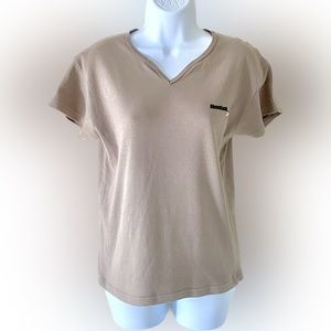 Reebok Tee Shirt, dark beige